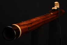 Saba Ebony Native American Flute, Minor, Mid G-4, #F11J